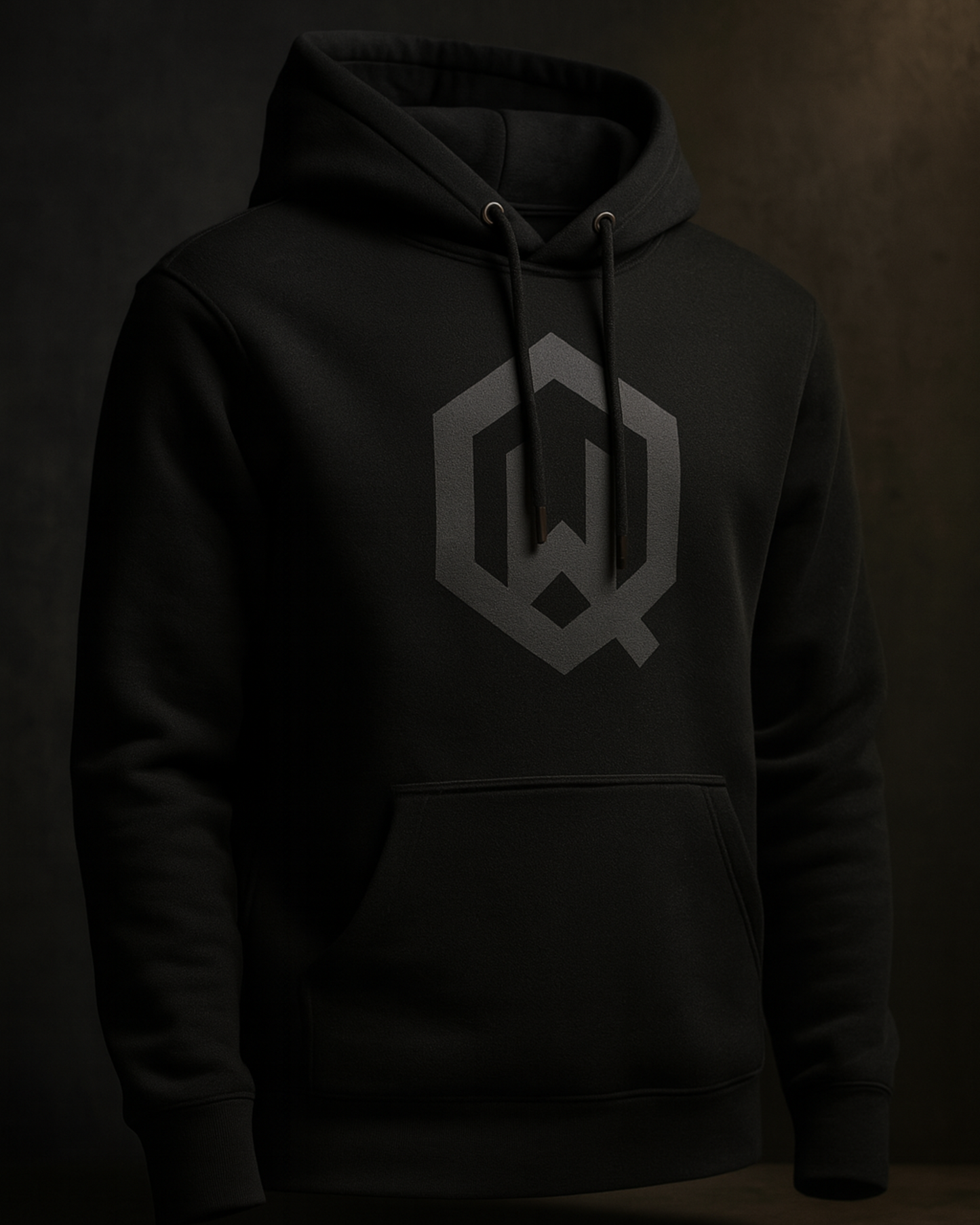 Quiet Wealth Hoodie - Black