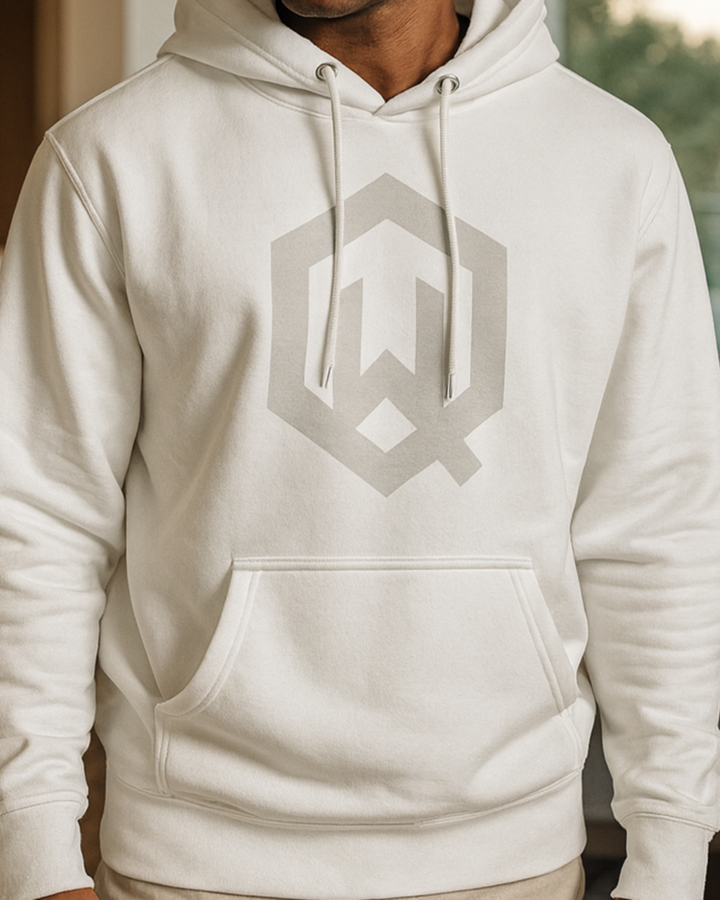 Quiet Wealth Hoodie - White